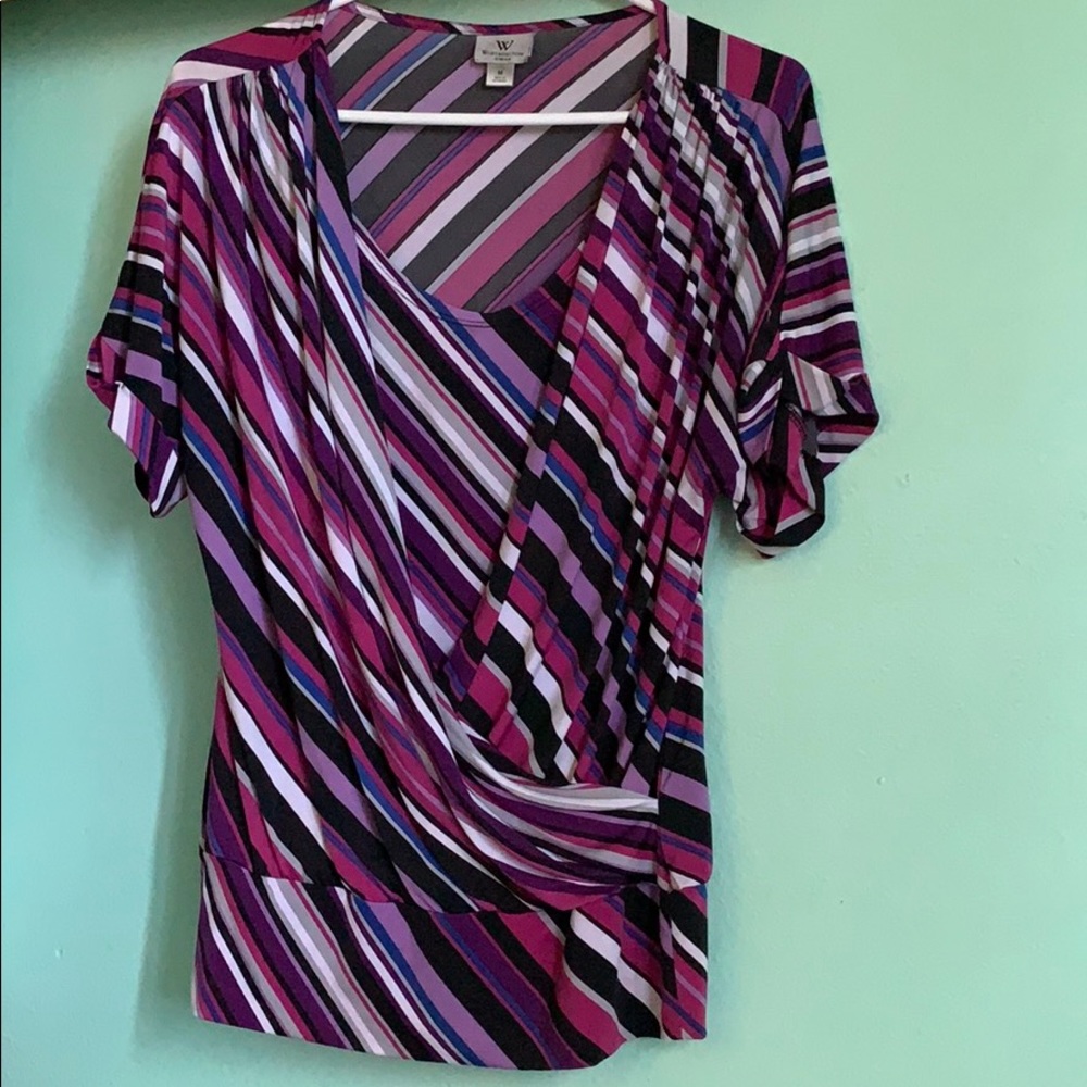 Purple Blouse, Brand: Worthington.